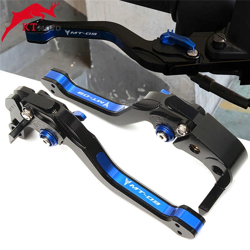

2021 Newest Motorcycle CNC Aluminum Adjustable 3D Rhombus Brake Clutch Levers For Yamaha MT-09 MT 09 mt09 FZ09 2019-2020