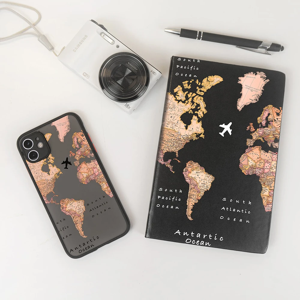 2021 Роскошные самолеты Карта Дизайн чехол для мобильного телефона IPhone 11 забавные