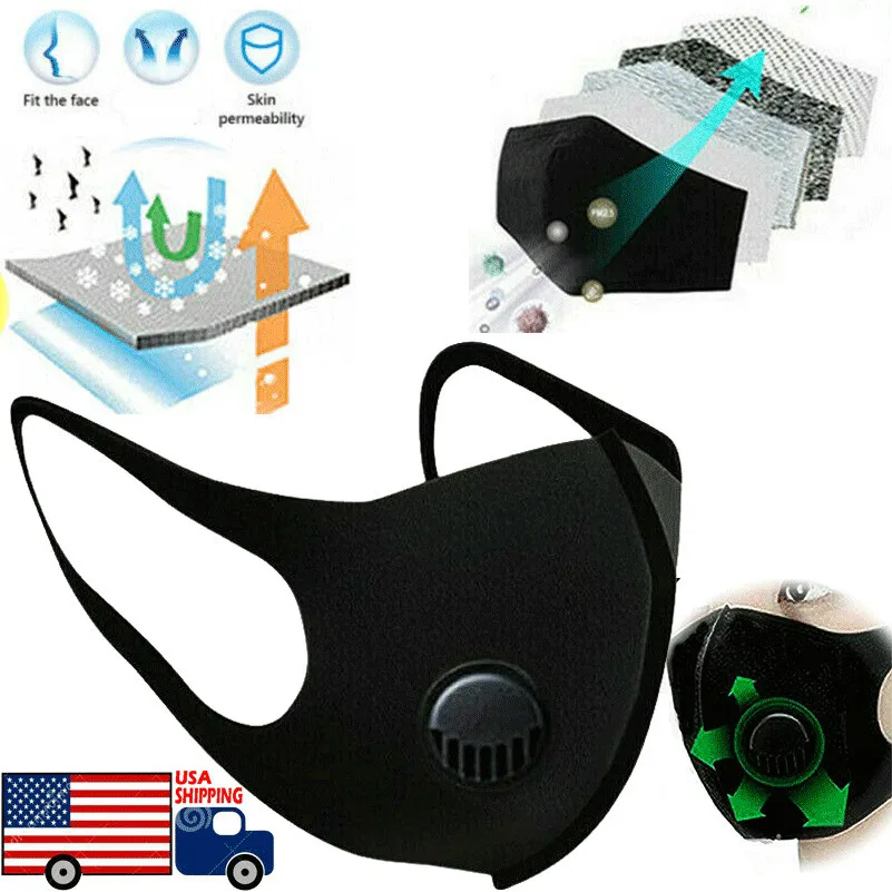 Открытый моющийся многоразовый теплый рот Маска Анти пыль маска для лица унисекс