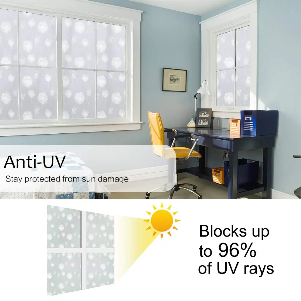 Оконная пленка матовый Стекло Рождественские наклейки на окна декоративные без