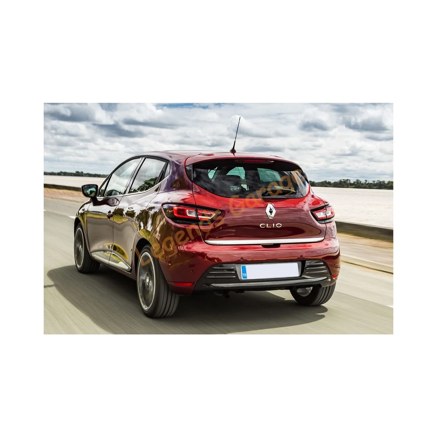 Trunk Trim chrome for Renault Clio 4 Models 2012-2019 Bar trim auto acessories car styling sports innovationauto tuning images - 6