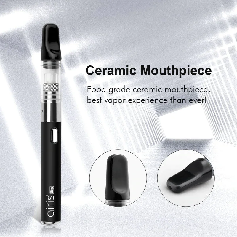 AIRISTECH airis Qtip воск испаритель Портативный Vape ручка набор кварцевый катушкой для