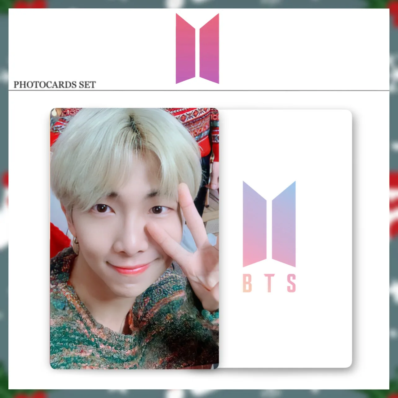 7 шт/комплект K-POP закладка BTS BANGTAN для коллекции | Канцтовары офиса и дома