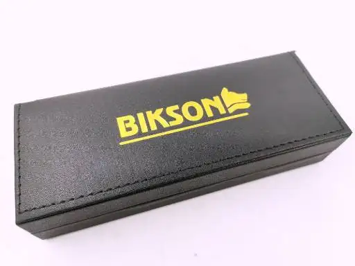 Ручка подарочная Bikson &quotDefinite" синяя поворотный металл. корпус в футляре арт. BN0346