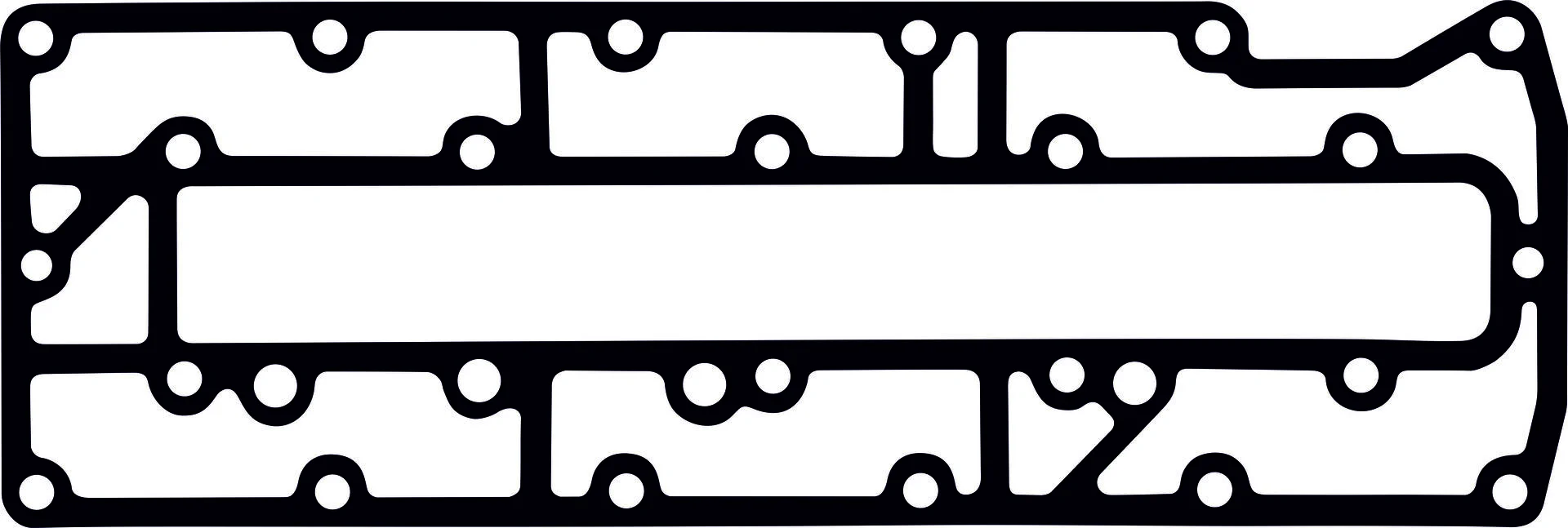 Прокладка выхлопного колектора MERCURY - 75/90 HP 65 JET (27-43004009)