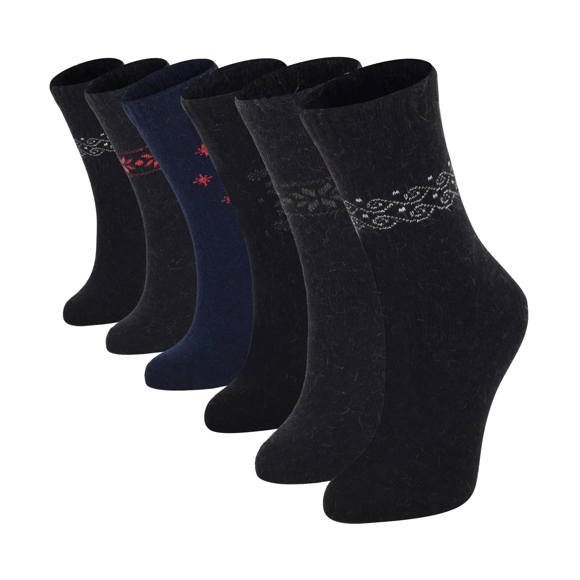 12 pcs Bolero Women Socks Set Happy Fun Printed Cute Socks Socks Women 'S Socks Wool