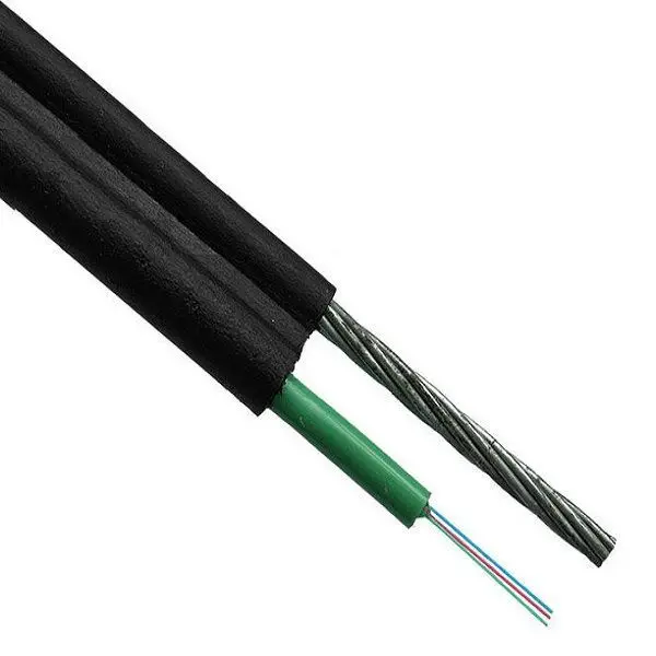 Кабель оптический ОПЦ-4А-4 подвесной 4 волокна одномодульный стальной трос кН |