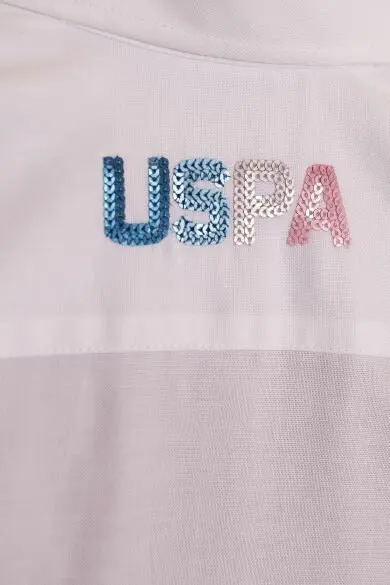 Поло США ASSN. Плетеный гомлек для девочек | Мать и ребенок