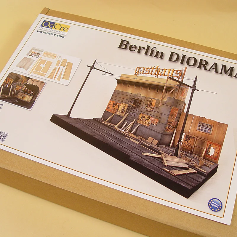 Диорама Berlin Масштаб 1:24 дерево Испания OcCre OC53004D | Игрушки и хобби