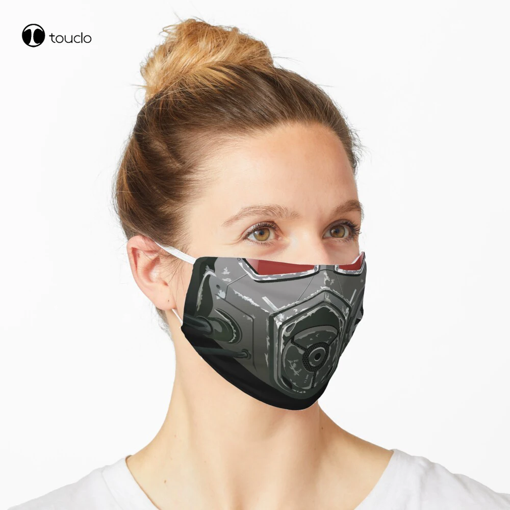 

Fallout Ranger helmet Mask Face Filter Pocket Cloth Reusable Washable