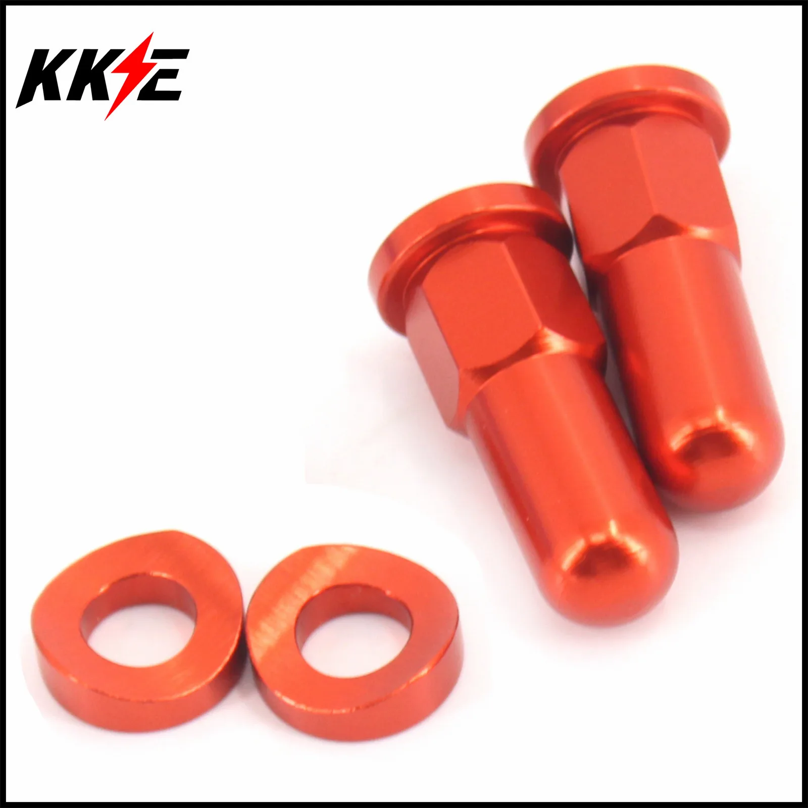 ЧПУ оранжевая заготовка обода блокировки крышки шайбы для K EXC SX SXF EXW 125 250 300 400 450