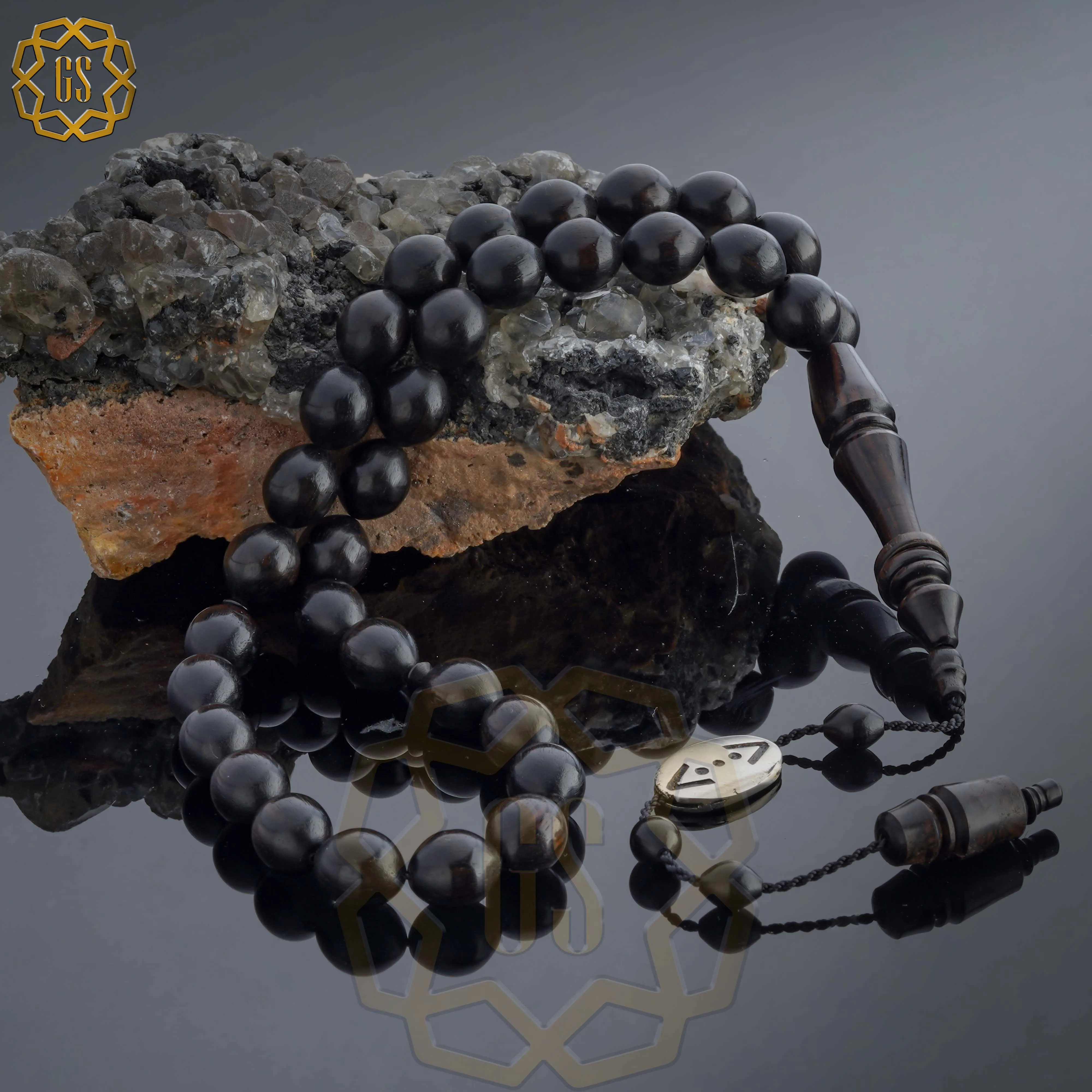 Фонарь с 33 бусинами логотип фонарика .. 100% натуральный камень 10 мм