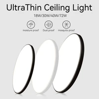 led ceiling lights ultra thin led ceiling lamps modern panel light 30w 50w 72w living room bedroom kitchen surface mount fixture