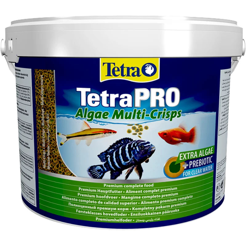 TetraPRO Algae Multi-Crisps корм для всех видов рыб чипсы |