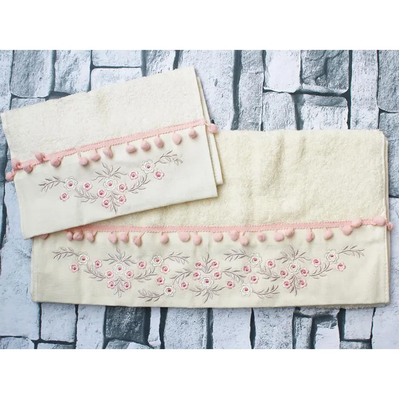 Свадебный мир 100% хлопок 2 шт. полотенце для рук и лица стильный дизайн кухонное