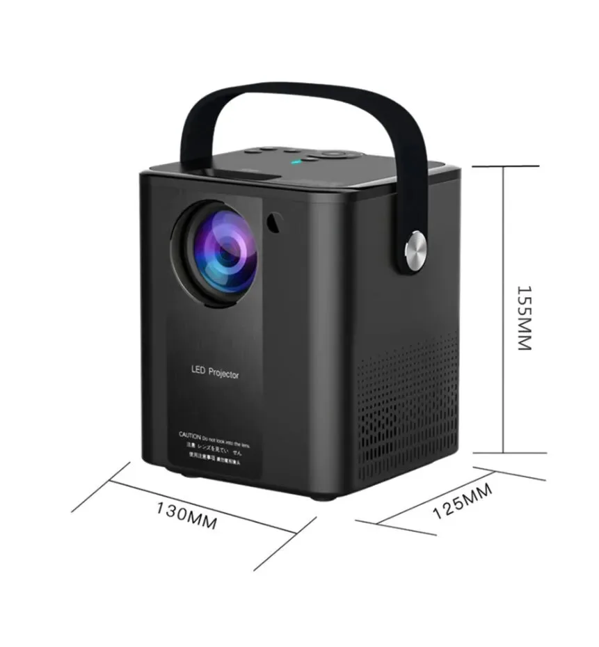 Проектор проектор с дистанционным управлением портативный для дома домашнего