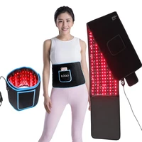 advasun red light therapy belt led infrared therapy belt wave length 660nm 850nm weight loss reduce joint pain treat inflammatio