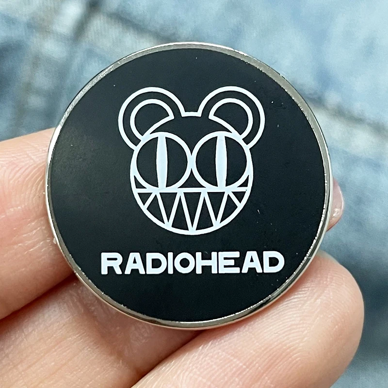 Эмалированная булавка для фотографий в стиле рок-группы RadioXXhead - купить по