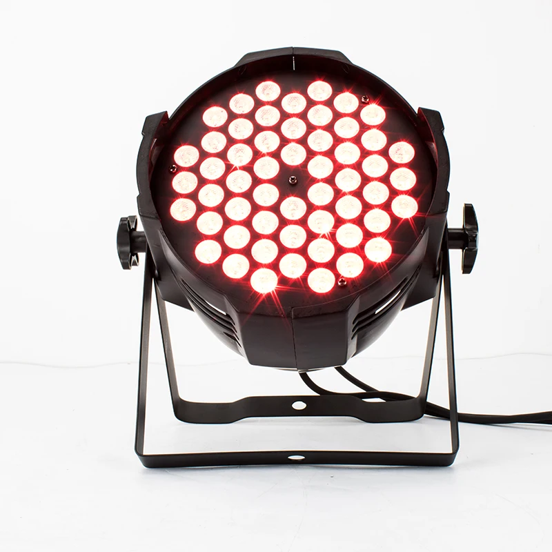 Алюминиевый сплав светодиодный Par 54x9 Вт RGB ветряная мельница освещение может Par Светодиодный прожектор Dj проектор мыть освещение сценическое освещение