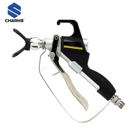 CHARHS High Pressure Airless Spray Gun Repair Kit 350Bar House Paint Inline Spray AirBrush Texture Plaster Putty ASG-9 Swivel