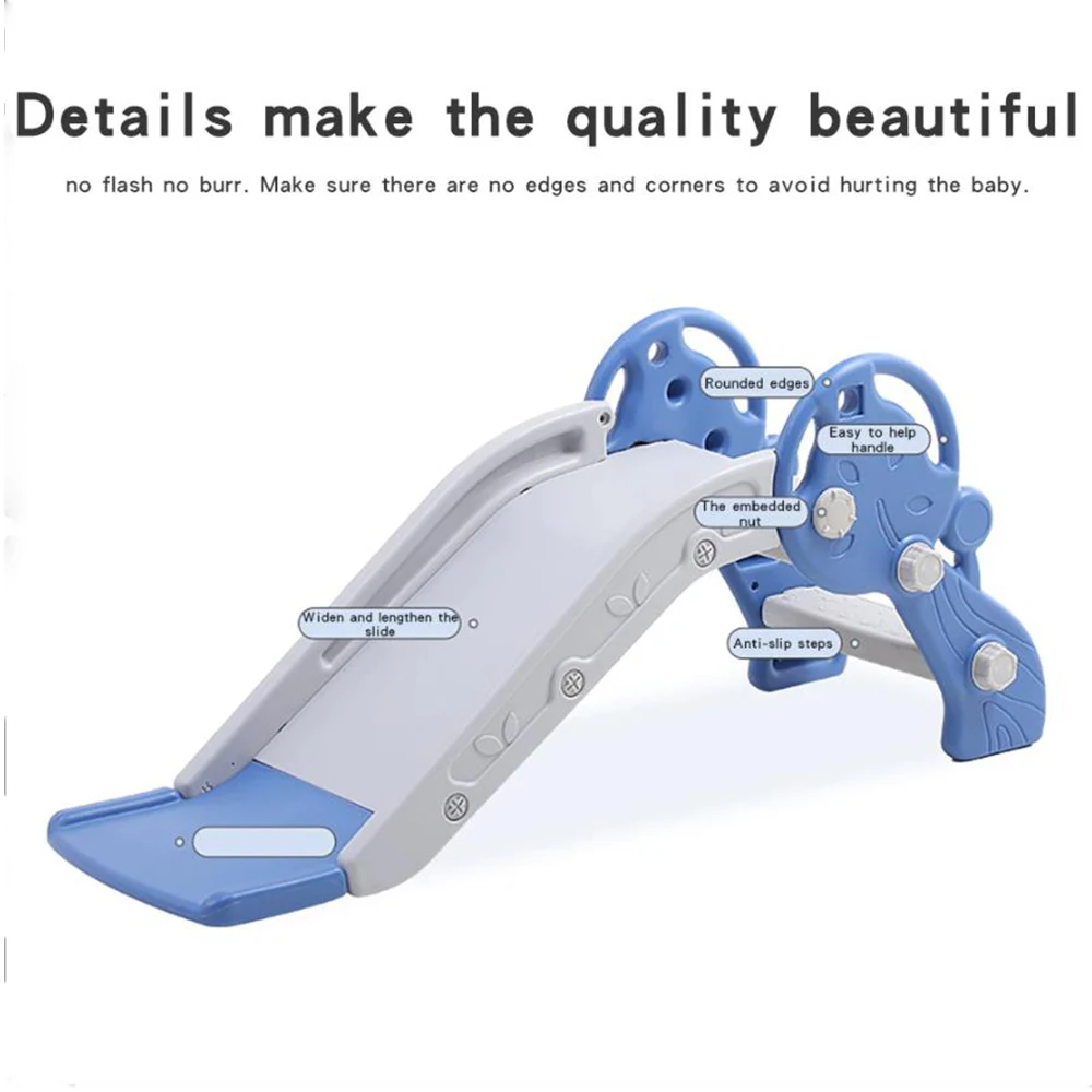 Детская горка крепкий малыш игра игрушка игрушечный набор для дома и улицы