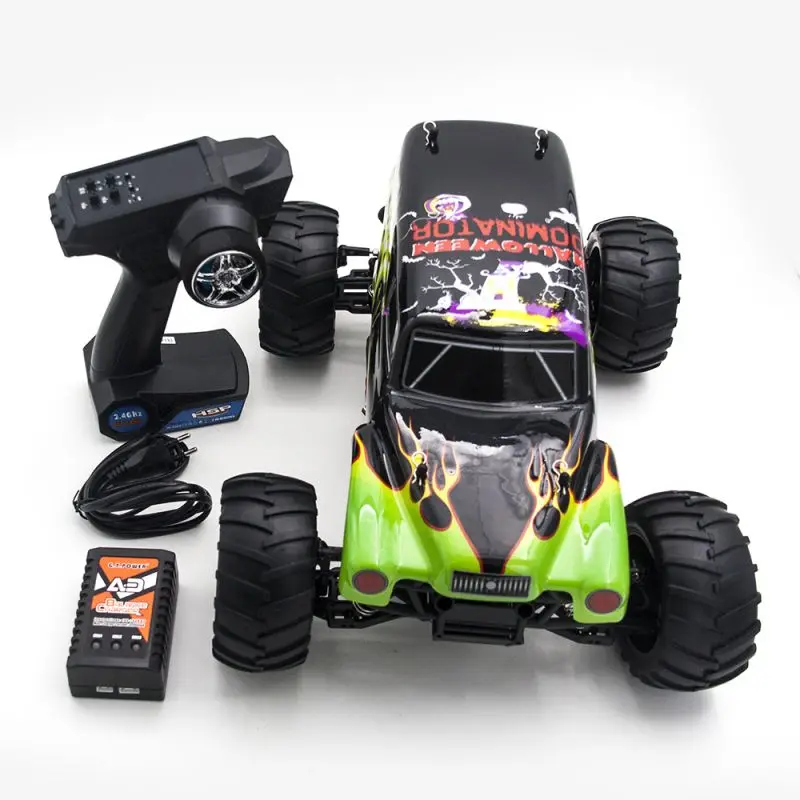 Радиоуправляемый джип HSP Monster H-Dominator 4WD TOP 1:10 2.4G - 94111TOP-STS250A | Игрушки и хобби