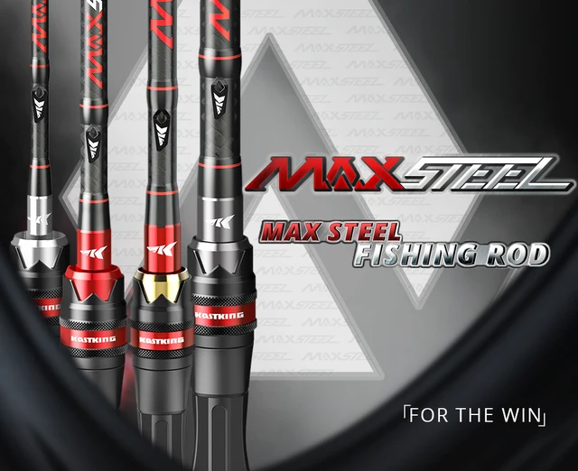 KastKing Max Steel Light Spinning Casting Fishing Rod with