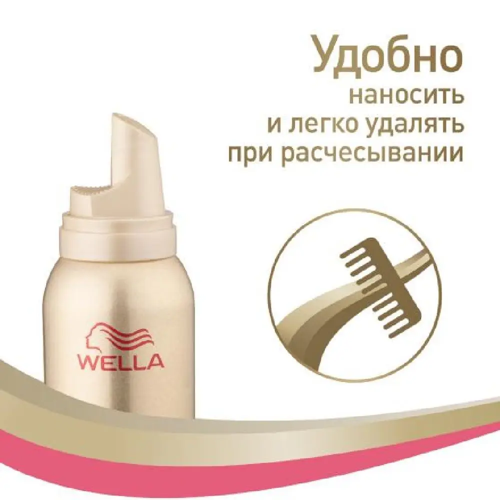 Мусс для волос WELLAFLEX УКЛАДКА И ВОССТАНОВЛЕНИЕ сильной фиксации 200 мл|Муссы и пены|