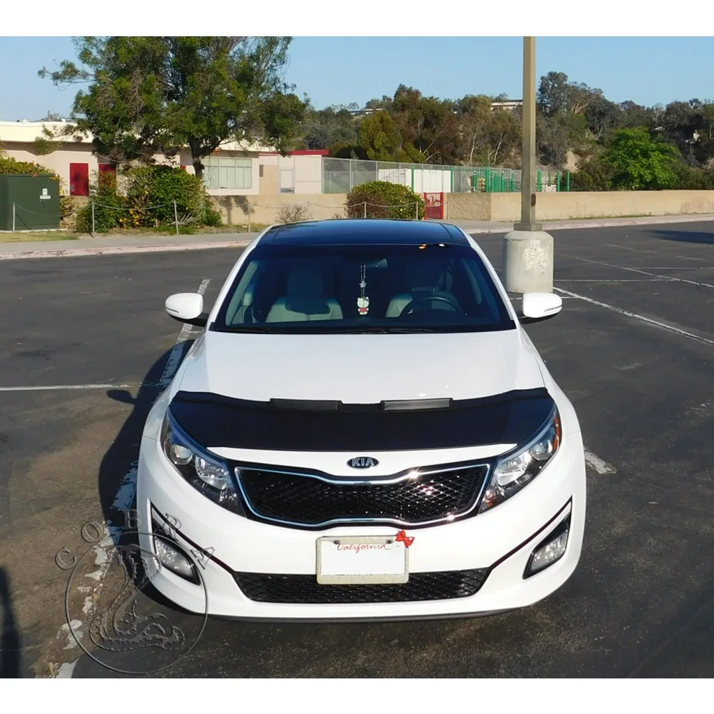 

Car Bonnet Mask Hood Bra Protector Stone Guard Fits For Kia Optima 2011-2015 Tuning Parts Accessories