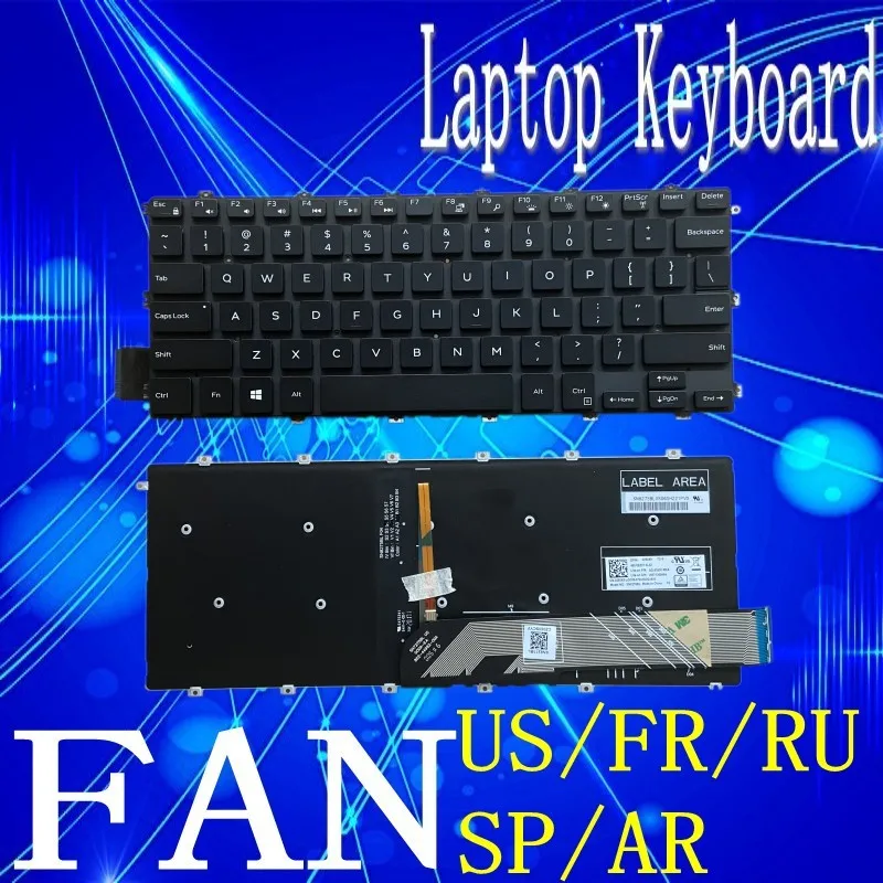 

Для ноутбука Dell Inspiron15-5580 5585 7586 5588 5582 5581 7586 с клавиатурой