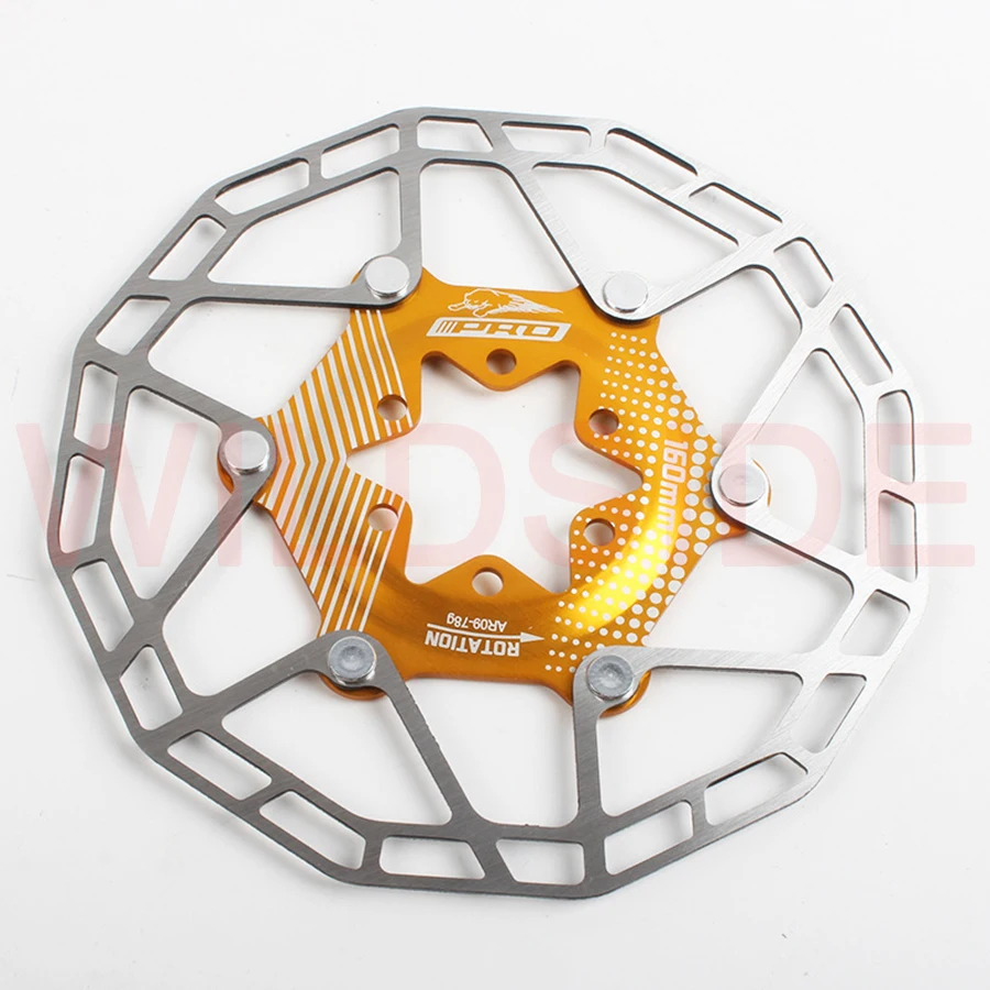 Ульсветильник тормозной ротор IIIPRO 80g для горного велосипеда с плавающим диском