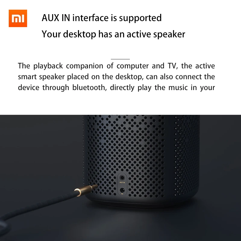 Оригинальный Xiaomi Ai Xiaoai Bluetooth динамик Pro AI 4 2 сетчатый шлюз объемный звук умный