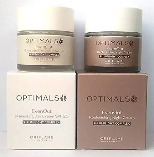 

ORIFLAME Optimals Even Out Day Cream SPF20 + Night Cream Set of 2