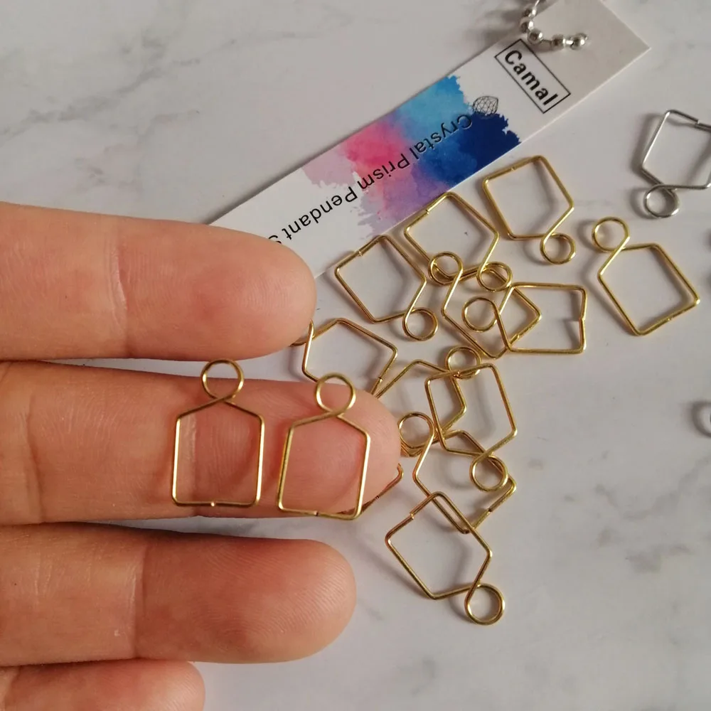 

Camal, 100 шт., 10*17 мм, золото/хром, металлическая пряжка, крюк, соединитель для подвесного хрустального шара, подвесная люстра, лампа, осветительная часть