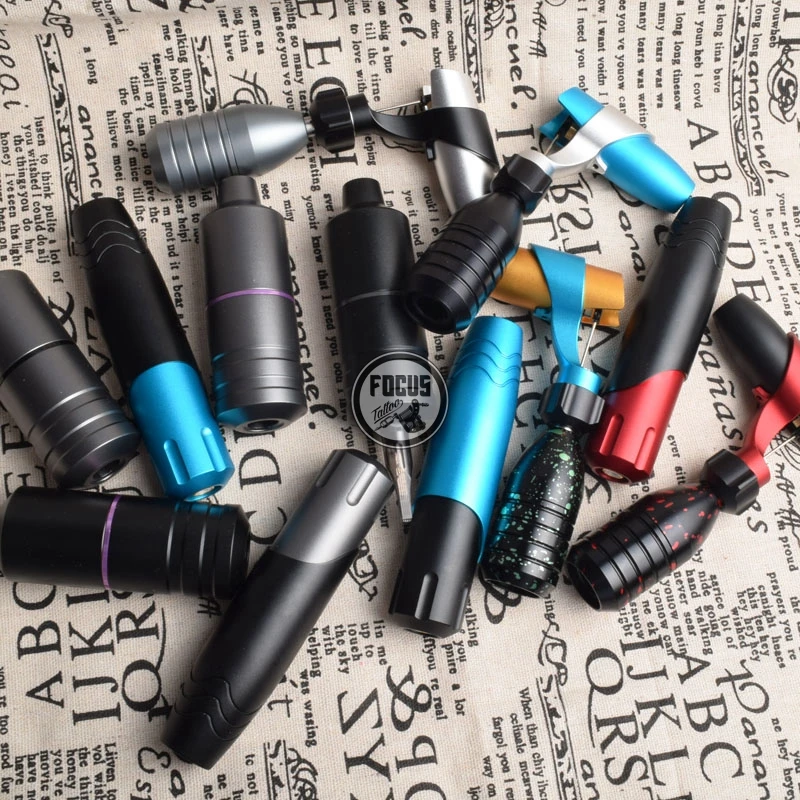 1 шт. новые татуировки ручка сплава Высокое качество RCA разъем машины 3 5 мм ход для