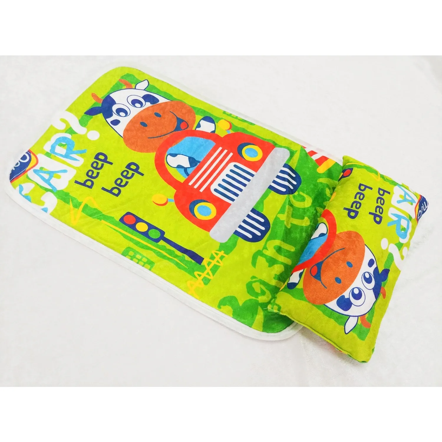 

Baby Diaper Changing Mat Reusable Diaper Changing Bed and Pillow