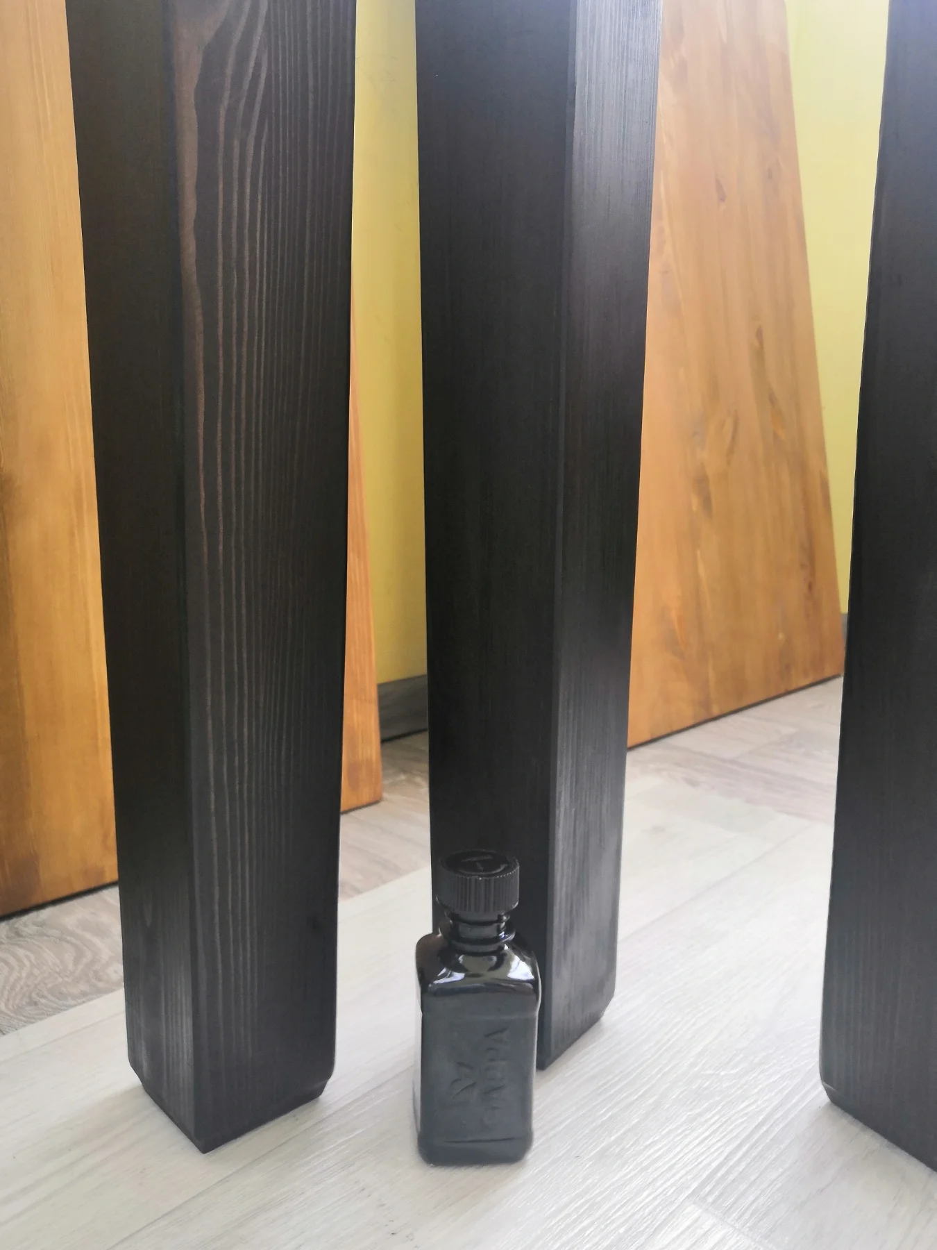 Масло-воск для дерева GAPPA 0044 (чёрное) 200 мл | Строительство и ремонт