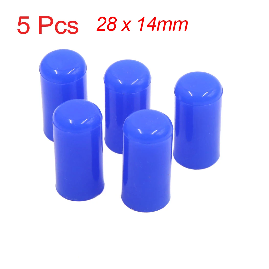 

Uxcell 5 шт. 4 мм силиконовая заглушка впускного вакуумного шланга концевая заглушка синяя