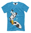 Футболка Wakeboard - Вэйкборд (Авторские дизайны)