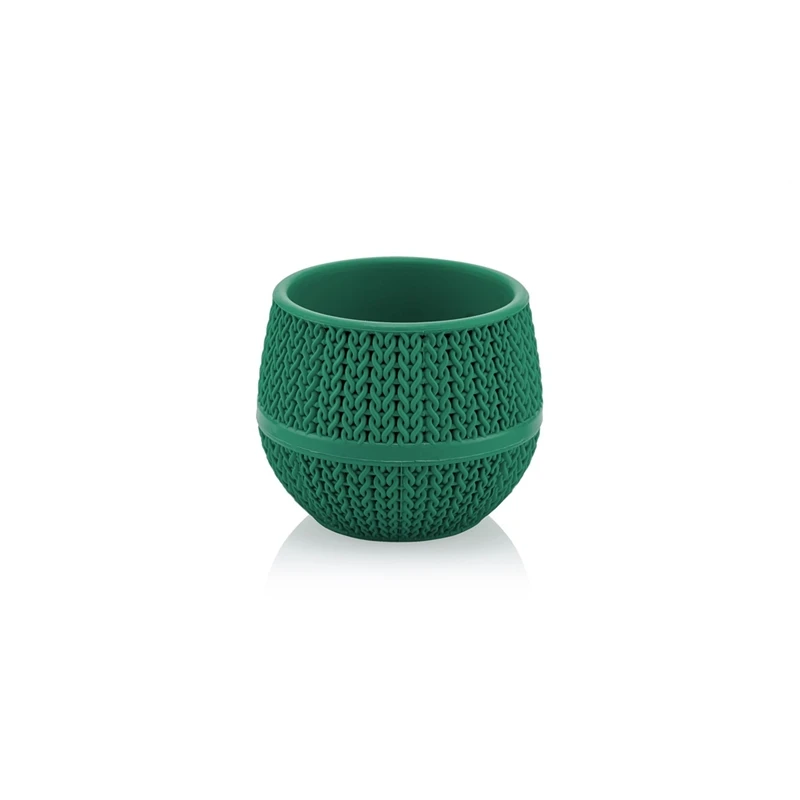 

Knitted Patterned Mini Cactus Flower Pot 0,13 liter 3 pcs