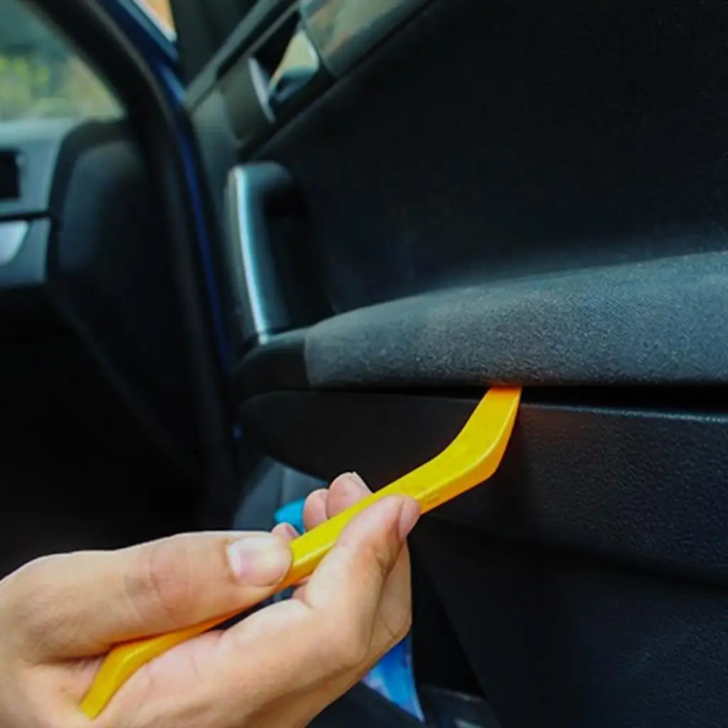 

Trim Removal Tool Auto Upholstery Tape 12 Pieces Radio Door orange summer winter lady men new model easy use