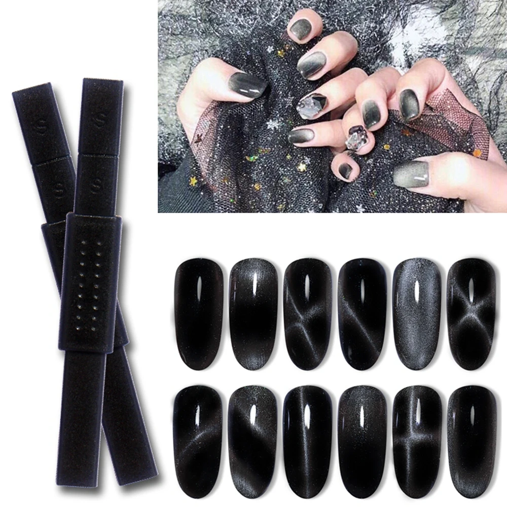 

Supwee Magnetic Strong Nail Stick 3D Cat Eye Effect Magnet Nail For UV Painting Gel Nail Polish UV Lamp For Gel Varnish Tools