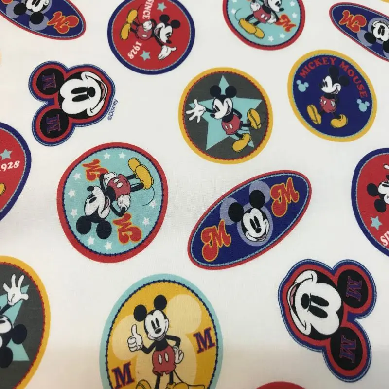 Telas de algodon telas DISNEY MICKEY MOUSE PARCHES popelina algodón 100% Infantil TEXTIL PERTEX | Дом и сад