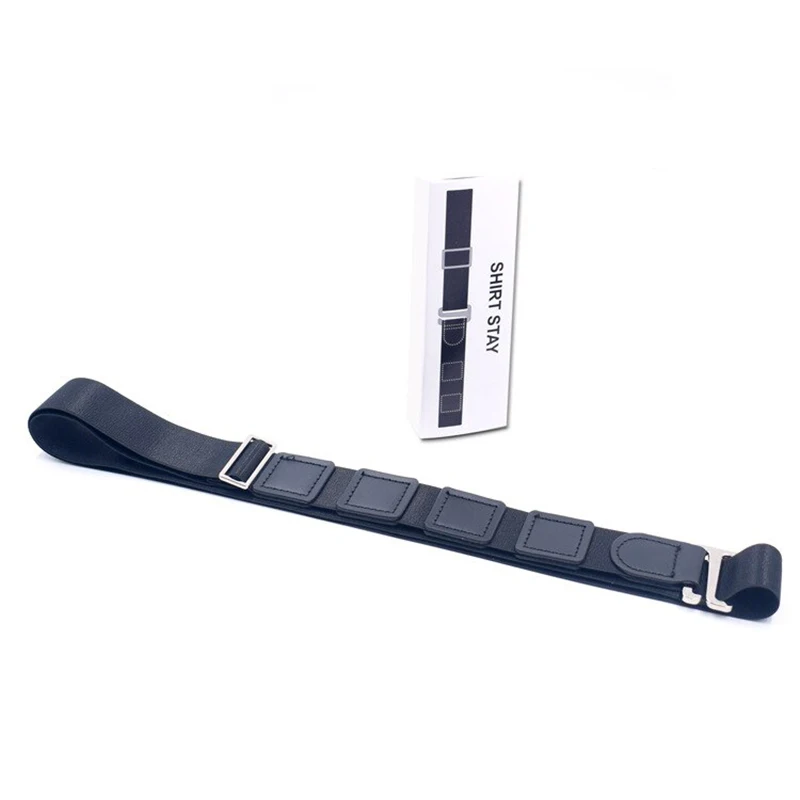 Нескользящая рубашка черный Регулируемый ремень подходит для рубашки женщин и