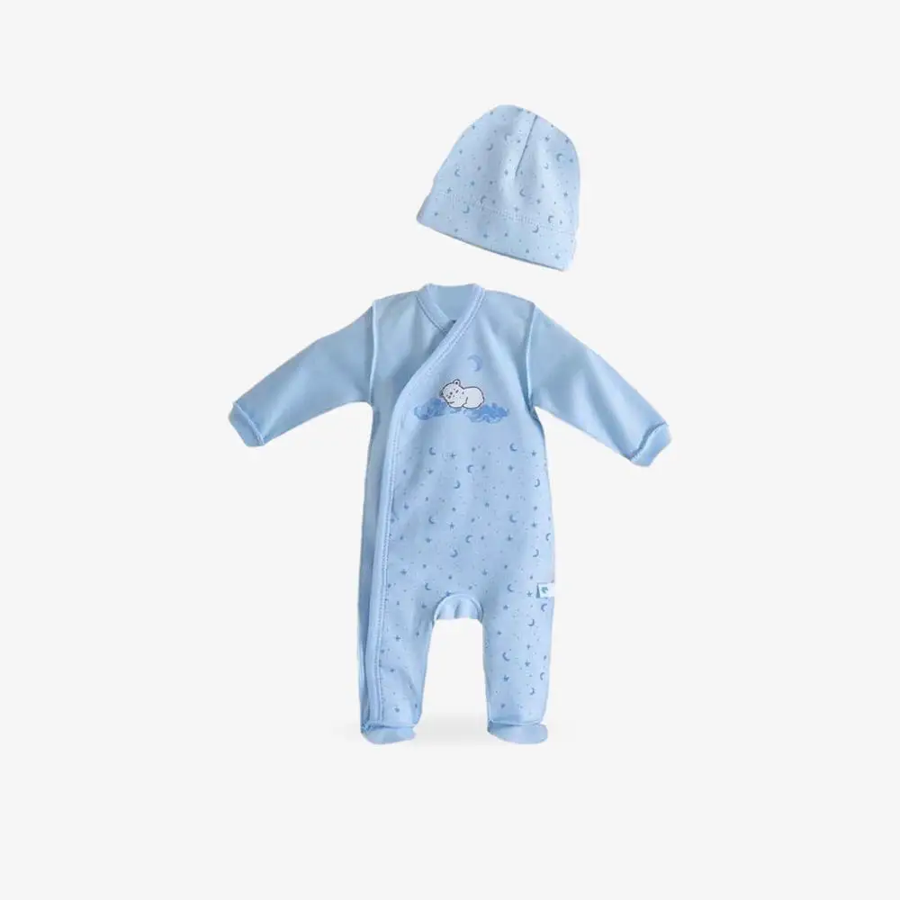 

Caramell Preemie baby jumpsuit blue