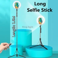 roreta 4 in 1 selfie ring light photography led rim of lamp with mobile holder tripod stand ringlight for live video streaming