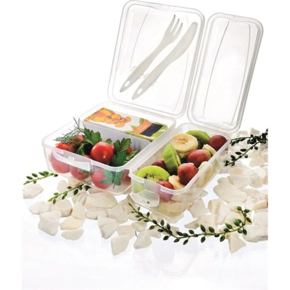 

Kitchen Food Storage Box Container Set Organizer Square Vacuum Lid Airtight Jars Pantry Noodle Legume Cereals Rice Pasta