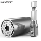 Универсальный набор головок для динамометрического ключа 7-19 мм, для дрели храповая втулка