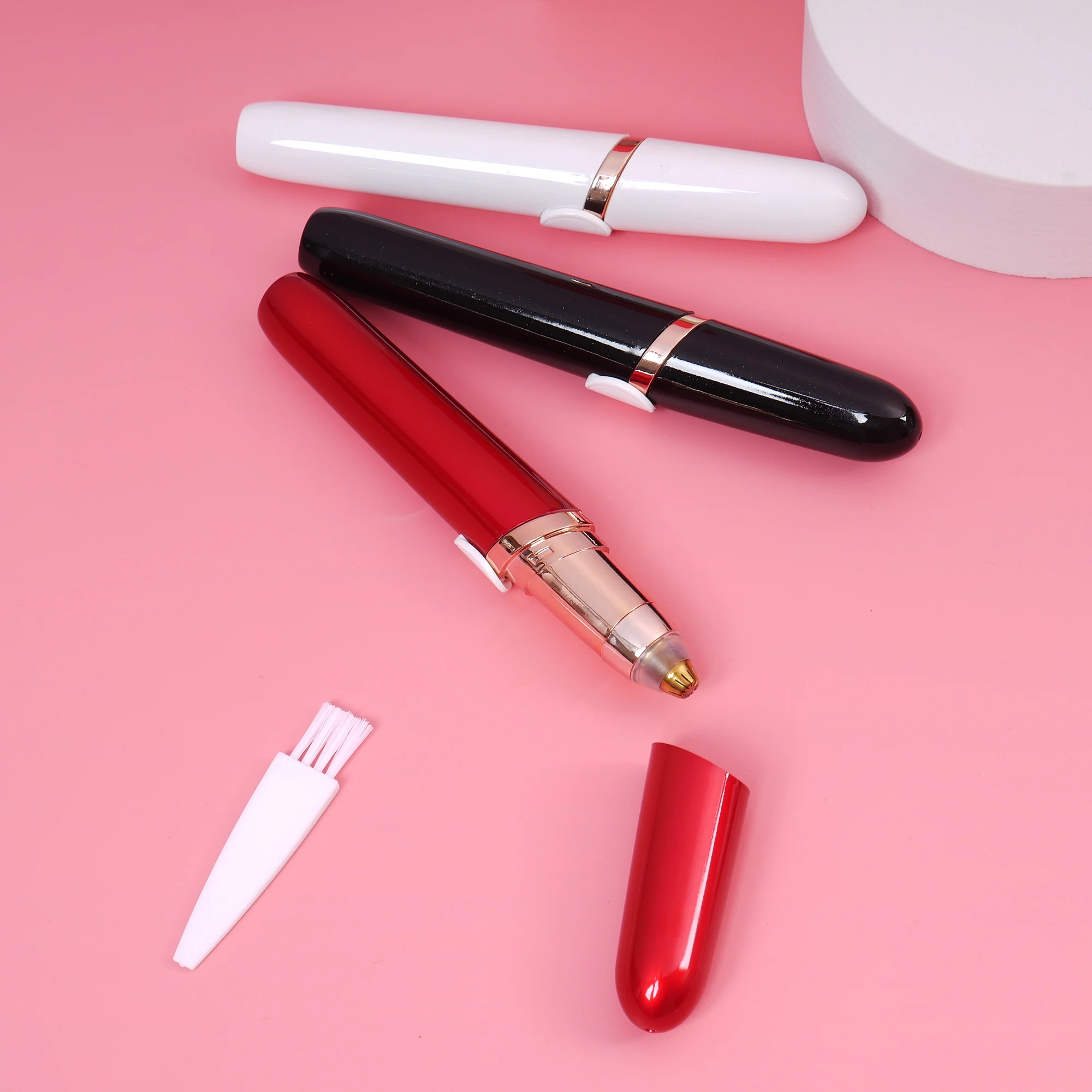 

1Pc Electric Eyebrow Trimmer Painless Eye Brow Epilator Mini Eye Brow Shaper Shaver Razor Portable Facial Hair Remover for Women