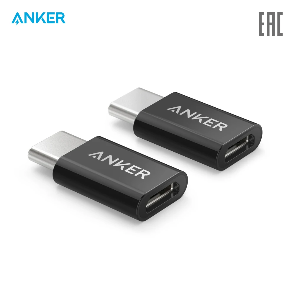 Разветвитель Anker Powerline USB C to Micro Female Adapter|Зарядные устройства| |